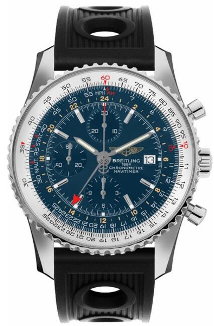 Review Replica Breitling Navitimer World A2432212/C651-201S 46mm Steel Men watch